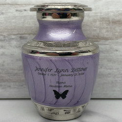 Customer Gallery - Regal Purple Keepsake Urn