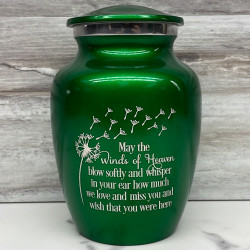 Customer Gallery - Winds of Heaven Sharing Urn - Shamrock Green