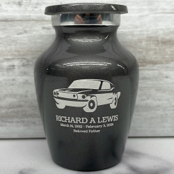 Customer Gallery - Muscle Car Keepsake Urn - Gunmetal Gray
