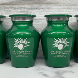 Customer Gallery - Bowling Keepsake Urn - Shamrock Green