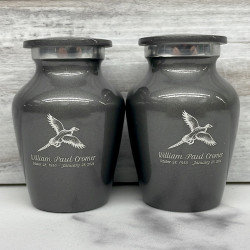 Customer Gallery - Pheasant Keepsake Urn - Gunmetal Gray