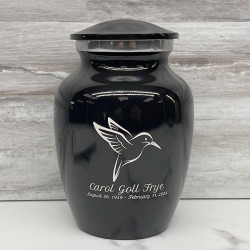 Customer Gallery - Hummingbird Sharing Urn - Jet Black