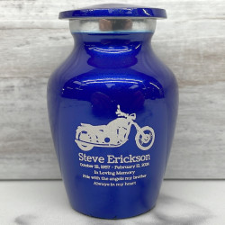 Customer Gallery - Angel Wings Keepsake Urn - Midnight Blue