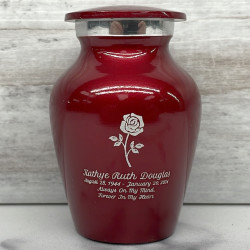 Customer Gallery - Rose Keepsake Urn - Ruby Red