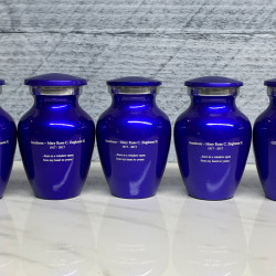 Customer Gallery - Midnight Blue Keepsake Urn