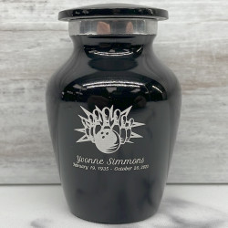 Customer Gallery - Bowling Keepsake Urn - Jet Black