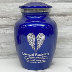 Customer Gallery - Angel Wings Sharing Urn - Midnight Blue