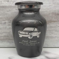 Customer Gallery - Muscle Car Keepsake Urn - Gunmetal Gray