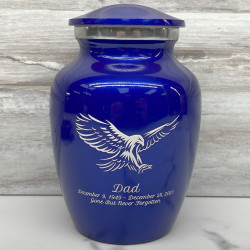 Customer Gallery - Eagle Sharing Urn - Midnight Blue