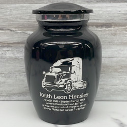 Customer Gallery - Semi II Sharing Urn - Jet Black