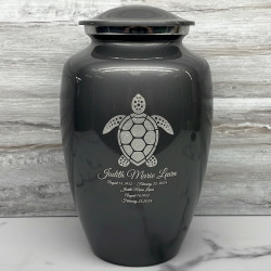 Customer Gallery - Sea Turtle Cremation Urn - Gunmetal Gray