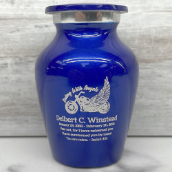 Customer Gallery - Riding with Angels Keepsake Urn - Midnight Blue