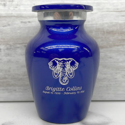 Customer Gallery - Elephant Keepsake Urn - Midnight Blue