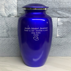 Customer Gallery - Midnight Blue Cremation Urn