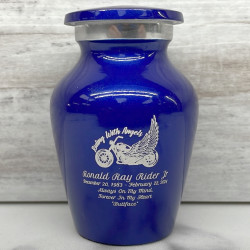 Customer Gallery - Riding with Angels Keepsake Urn - Midnight Blue