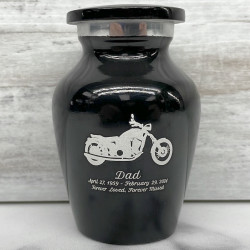 Customer Gallery - Motorcycle Keepsake Urn - Jet Black