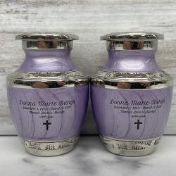 Customer Gallery - Regal Purple Keepsake Urn