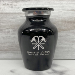 Customer Gallery - Woodworking Keepsake Urn - Jet Black