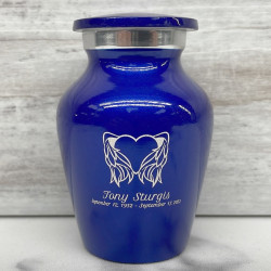 Customer Gallery - Angel Heart Keepsake Urn - Midnight Blue