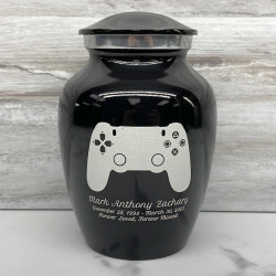 Customer Gallery - Gaming Controller Sharing Urn - Jet Black