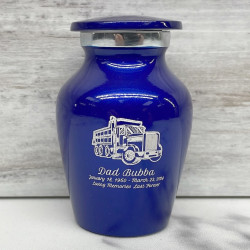 Customer Gallery - Dumping Truck Keepsake Urn - Midnight Blue