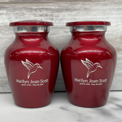 Customer Gallery - Hummingbird Keepsake Urn - Ruby Red