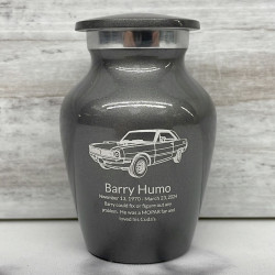 Customer Gallery - Seventies Muscle Car Keepsake Urn - Gunmetal Gray