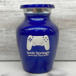 Customer Gallery - Gaming Controller Keepsake Urn - Midnight Blue