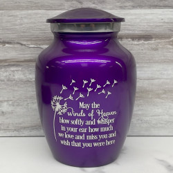 Customer Gallery - Winds of Heaven Sharing Urn - Purple Luster