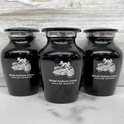 Customer Gallery - Motorcycle II Keepsake Urn - Jet Black