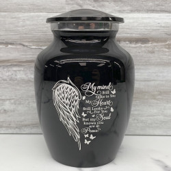 Customer Gallery - At Peace Sharing Urn - Jet Black