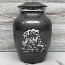Customer Gallery - Train Sharing Urn - Gunmetal Gray