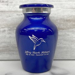 Customer Gallery - Hummingbird Keepsake Urn - Midnight Blue