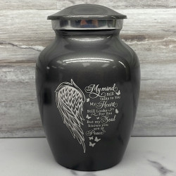 Customer Gallery - At Peace Sharing Urn - Gunmetal Gray