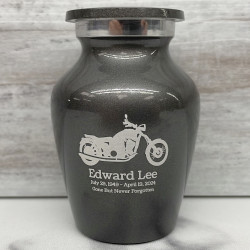Customer Gallery - Motorcycle Keepsake Urn - Gunmetal Gray