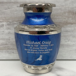 Customer Gallery - Royal Blue Keepsake Urn