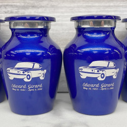 Customer Gallery - Muscle Car Keepsake Urn - Midnight Blue