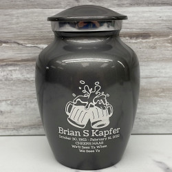 Customer Gallery - Beer Sharing Urn - Gunmetal Gray