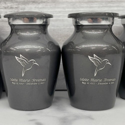 Customer Gallery - Hummingbird Keepsake Urn - Gunmetal Gray