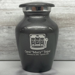 Customer Gallery - Slot Machine Keepsake Urn - Gunmetal Gray