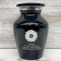 Customer Gallery - Sunflower Keepsake Urn - Jet Black