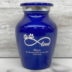 Customer Gallery - Keepsake Infinite Love Pet Cremation Urn - Midnight Blue