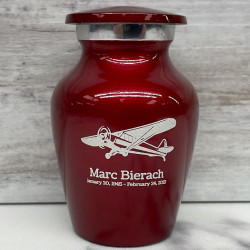 Customer Gallery - Airplane II Keepsake Urn - Ruby Red