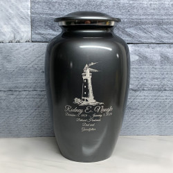 Customer Gallery - Lighthouse Cremation Urn - Gunmetal Gray