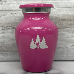 Customer Gallery - Sasquatch Keepsake Urn - Rose Pink