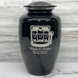 Customer Gallery - Slot Machine Cremation Urn - Jet Black