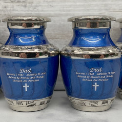Customer Gallery - Royal Blue Keepsake Urn