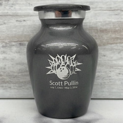 Customer Gallery - Bowling Keepsake Urn - Gunmetal Gray
