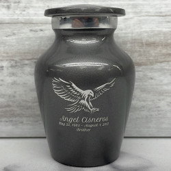 Customer Gallery - Eagle Keepsake Urn - Gunmetal Gray
