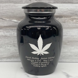 Customer Gallery - Marijuana Sharing Urn - Jet Black